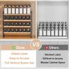 71JPad7Xe-L._AC_SL1500_ 4-Tier Wooden & Metal Spice Rack Organizer for Cabinet & Countertop Storage