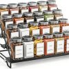 Carbon Steel Spice Storage Rack – 4 Tier Free Standing Kitchen Organiser