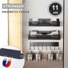 71djM8xeCxL._AC_SL1500_ Optimized Product Title Magnetic Spice Rack for Refrigerator with 2 Shelves & Hook Rack, Heavy Duty Kitchen Storage Organizer