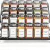 Carbon Steel Spice Storage Rack – 4 Tier Free Standing Kitchen Organiser