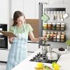 71z0KTRZYdL._AC_SL1500_ Optimized Product Title Magnetic Spice Rack for Refrigerator with 2 Shelves & Hook Rack, Heavy Duty Kitchen Storage Organizer