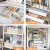 8133OoSKhAL._AC_SL1500_ 12-Pack Foldable Drawer Organizer Set, Fabric Storage Boxes for Wardrobe, Closet & Dresser Use
