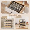 814Gxr5ujQL._AC_SL1500_ 4-Tier Wooden & Metal Spice Rack Organizer for Cabinet & Countertop Storage