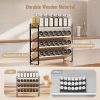 81m1DKTQRZL._AC_SL1500_ 4-Tier Wooden & Metal Spice Rack Organizer for Cabinet & Countertop Storage